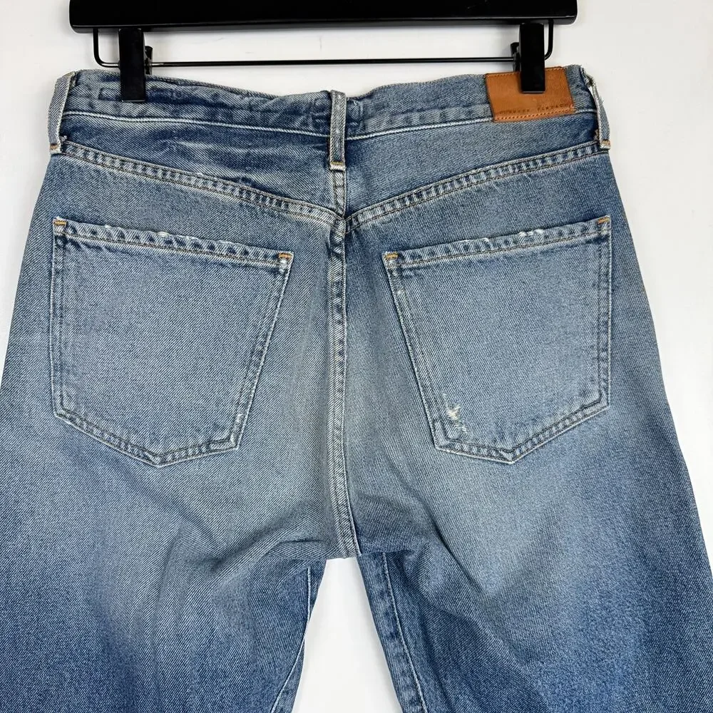 Citizens of Humanity Dree Crop High Rise Slim Straight Jeans Premium - 28